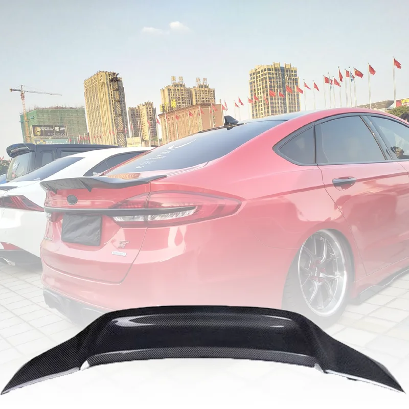 For Ford Mondeo/Fusion Auto Accessories New Model 2013 2014 2015 2016 2017 100%High Quality Carbon Fiber Rear Wing Spoiler