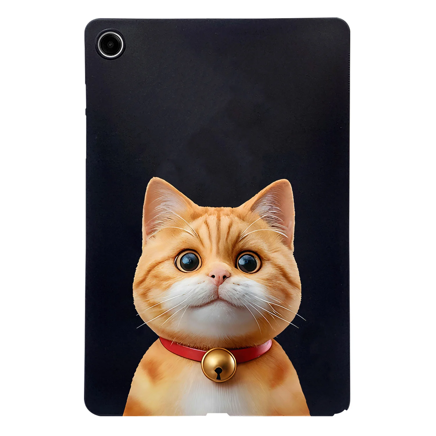 

For Samsung Galaxy Tab A11+ Case Pattern Printing Slim TPU Tablet Protective Cover - Shorthair Cat
