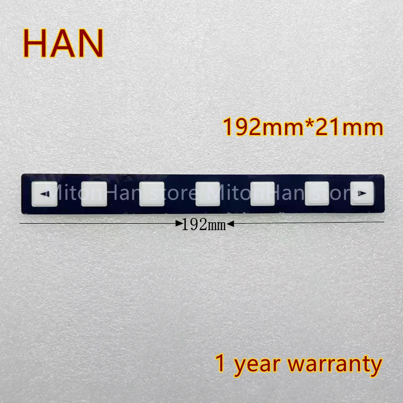 New For  FANUC Oi  System A98L-0001-0519 A98L-0005-0501 7 Key 12 Key Film A86L-0001-0298 A98L-0005-0252 Protective Film