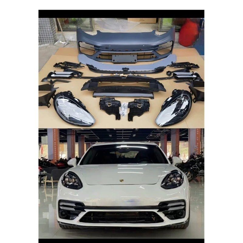 Old model to enhance the new encirclement kit including encirclement headlights tail lights Car Bumpers for Porsche Paramela 970