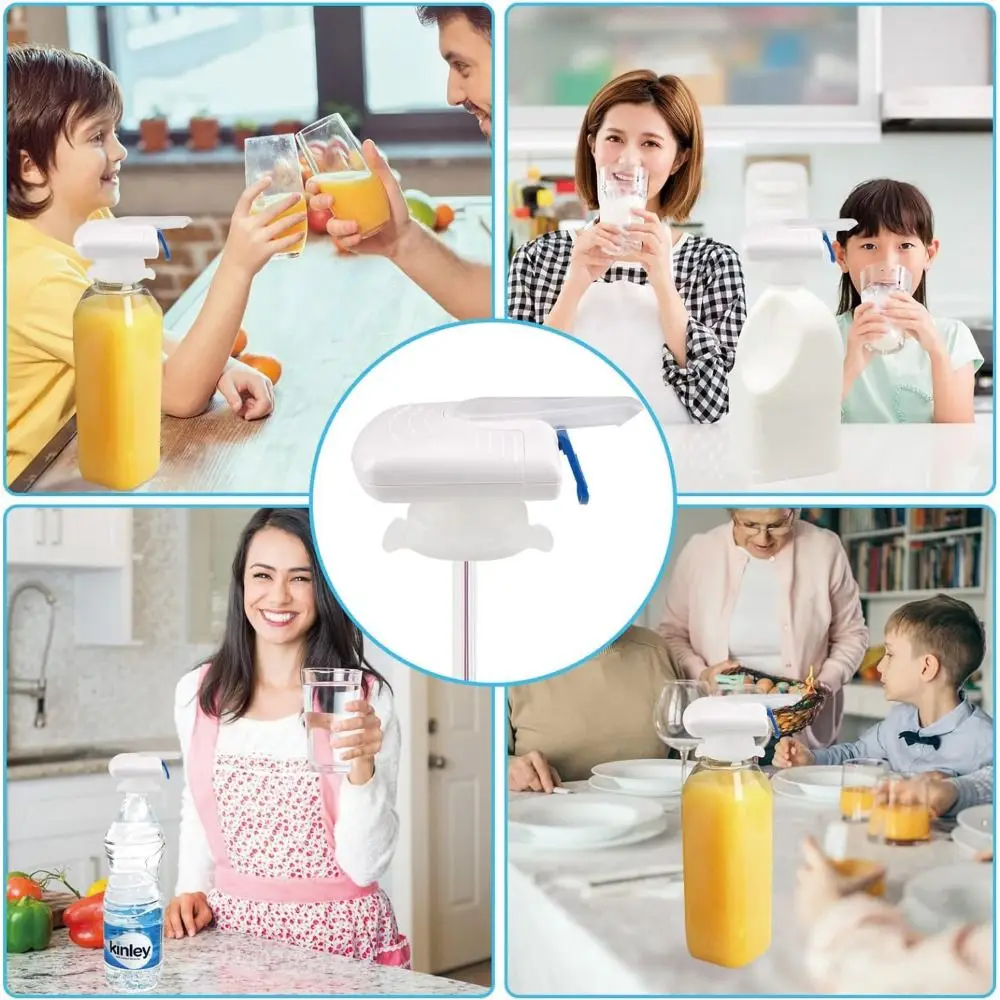 Fully Automatic Magic Faucet Spill-Proof Portable Automatic Suction Pump Easy to Use ABS Material Automatic Milk Dispenser