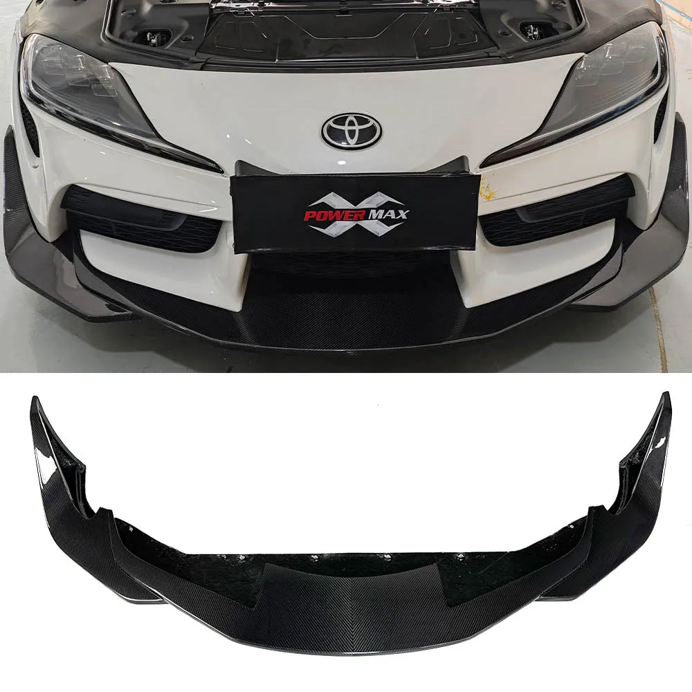 

Передний бампер из углеродного волокна в стиле CFA для передней губы GR Supra A90 A91 MKV