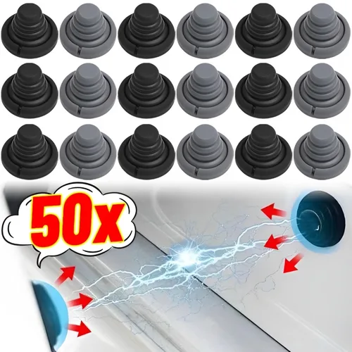 Junta Universal de absorción de impacto para puerta de coche, pegatina anticolisión para puerta, almohadilla de choque insonorizada, pegatina de cojín grueso a prueba de golpes