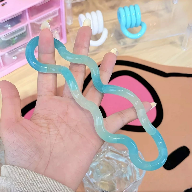 Deformable Tangle Rope Fidget Toy Unlockable Twisting Knot Toy Desktop Ornament Funny Party Gift Adults Stress Anxiety Relief