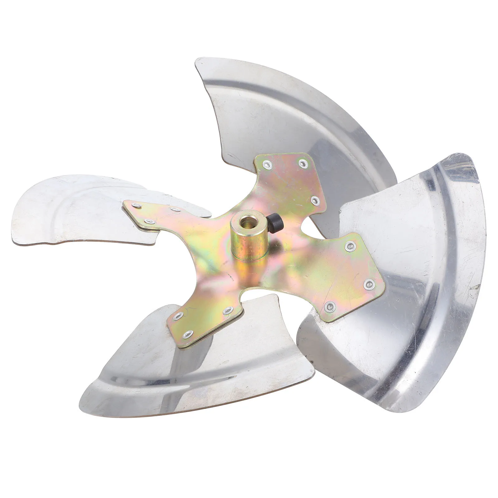 

Metal 4-Leaf Circulation Fan Replacement Industrial Grade Ventilation Durable Stainless Steel Aluminum Alloy Blades For