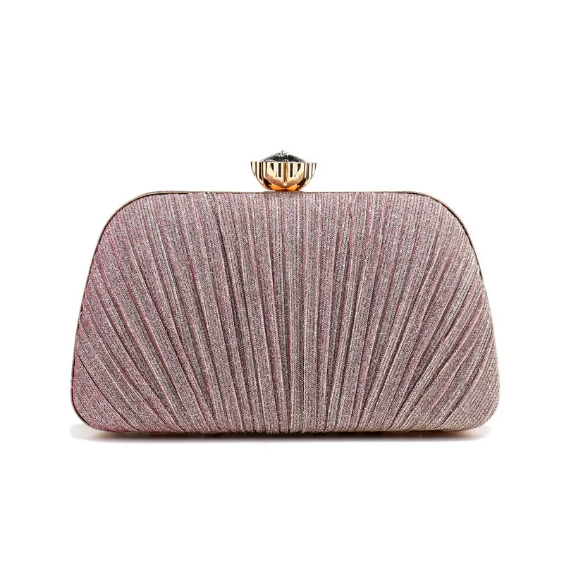 

Плиссированный вечерний клатч, банкетная сумка для женщин, торжественное свадебное платье для выпускного вечера, вечерние сумочка со съемной цепочкой, сумка через плечо