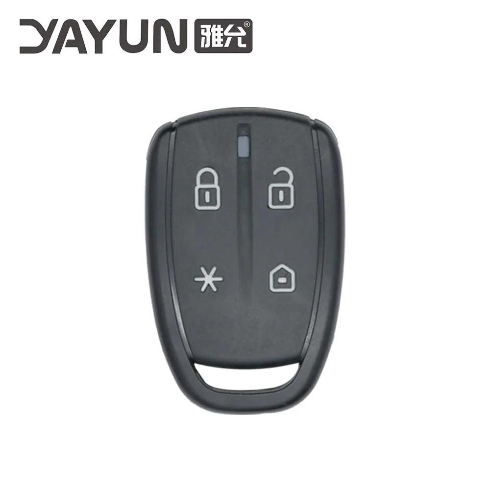 YAYUN AKBPS182 PX72 Shell Burglar Alarm 4 Button Control With Battery Clip For Positron Flex