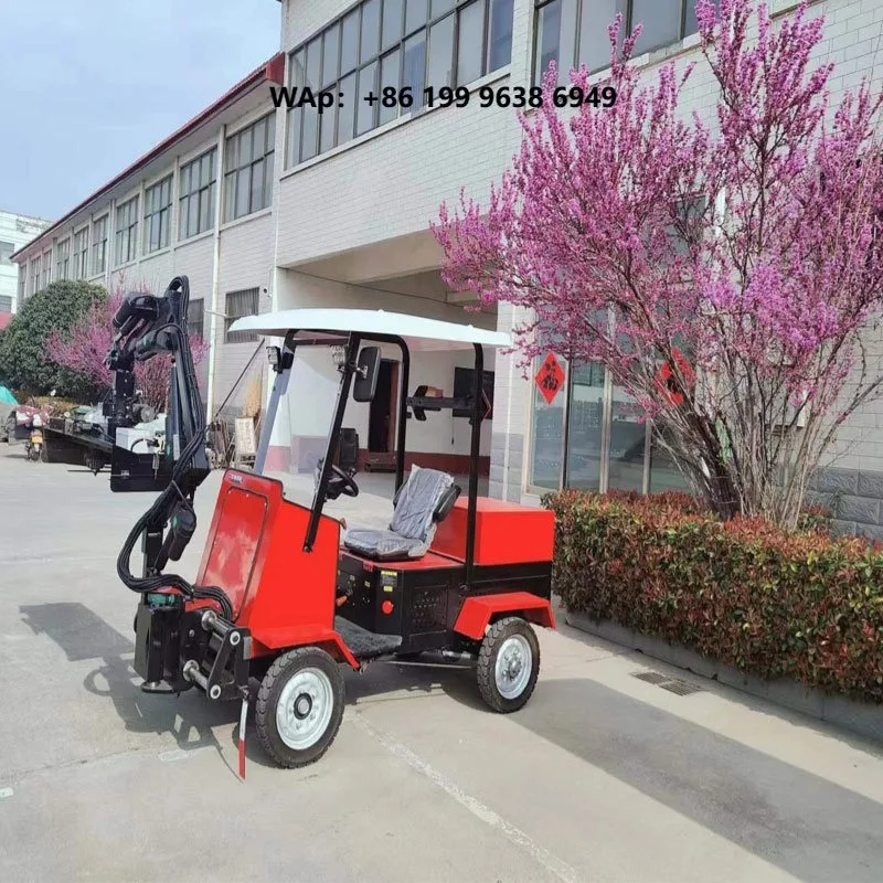 High Altitude Tree Branch Automatic Obstacle Avoidance Lawn Mower Electric Hedge Trimmer Electric Roadside Hedge Trimmer