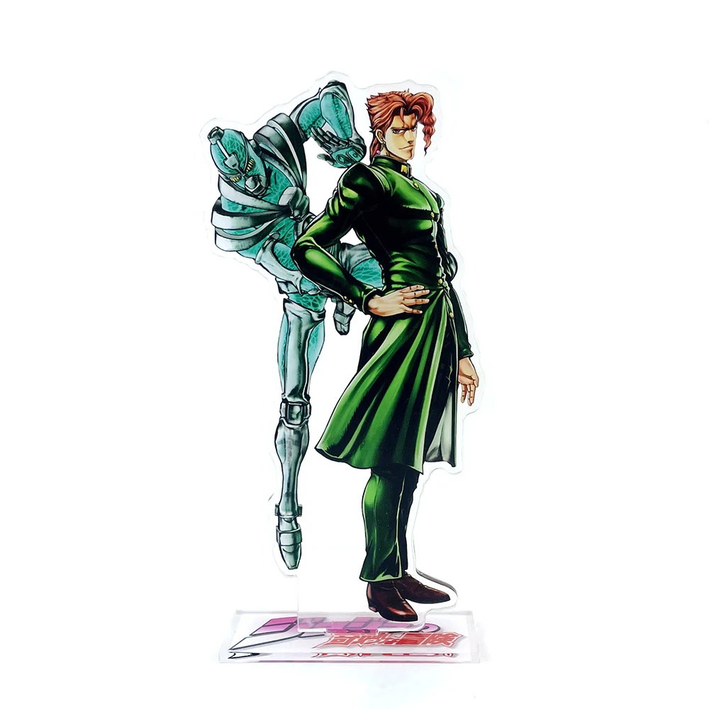 JO no Bizarre Adventure Kakyoin Noriaki Polnareff  acrylic standee figurines desk decoration cake topper