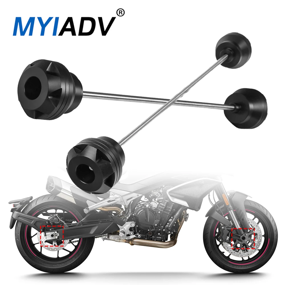 

Защита переднего и заднего колеса, вилки, слайдер для мотоцикла CFMOTO 800NK, CF-MOTO 800 NK, NK800, аксессуары для защиты от падений