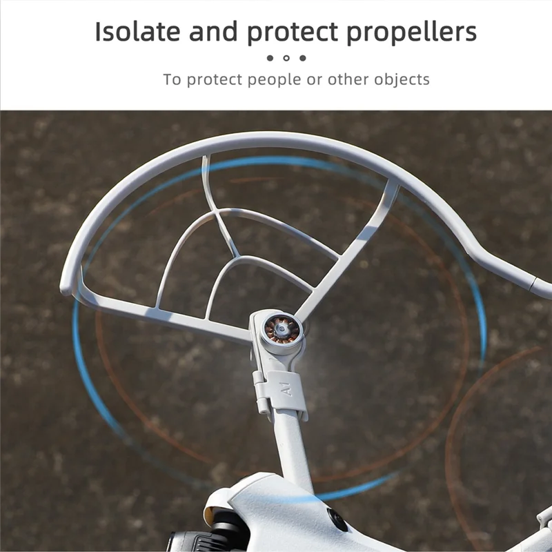 Für Mini 4 Pro Anti-Kollisionsring Propellerblattschutzring Quick-Release Anti-Shake Propellerabdeckung Zubehör