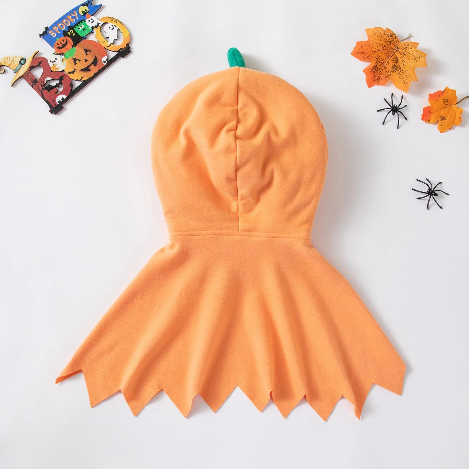 Cross-border Wholesale Halloween Party Costumes Boys and Girls Dress Up Clothes Festive Atmosphere Grimace Hooded Cape