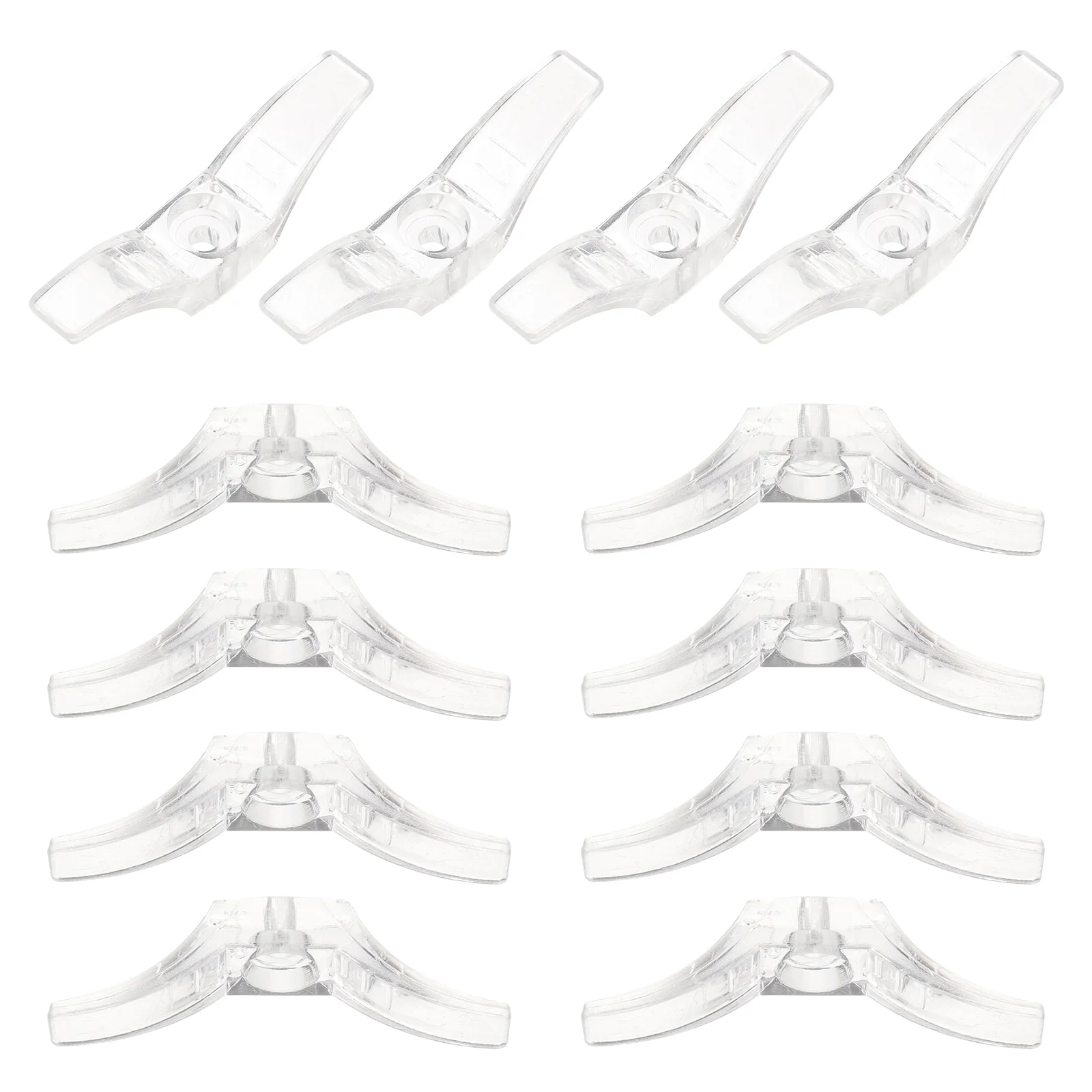 

12 Pcs Blinds Cord Clip Window Hook for Appliance Winder Hooks Safety Cleats Rope