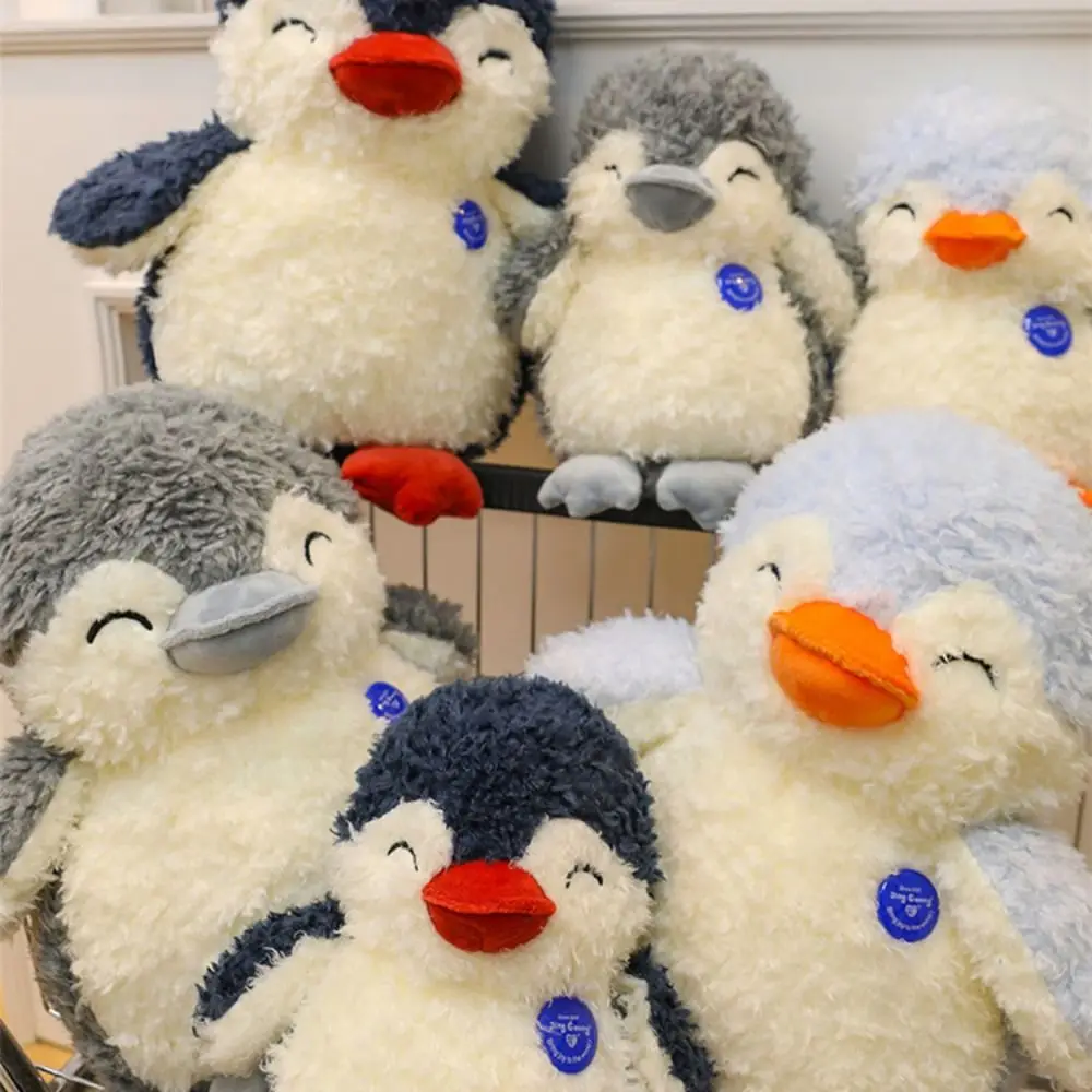 

Standing Posture Penguin Plush Toy Soft Plushie Cartoon Stuffed Penguin Doll Kawaii Interesting Penguin Doll Birthday Gift
