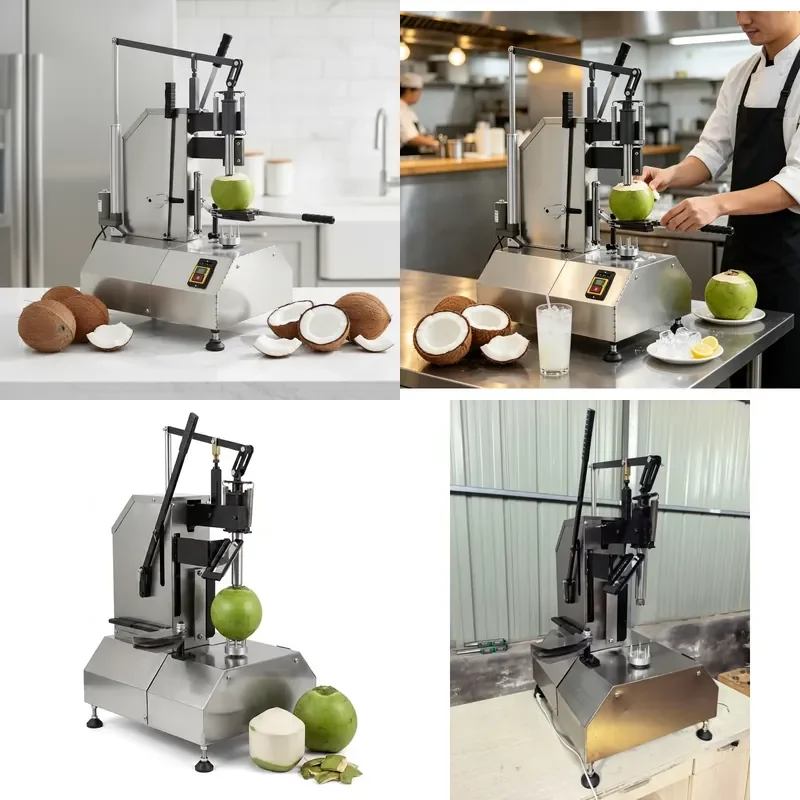 High Quality Automatic High Speed Tender Coconut Peeling Machine for Coconut Processing Plants