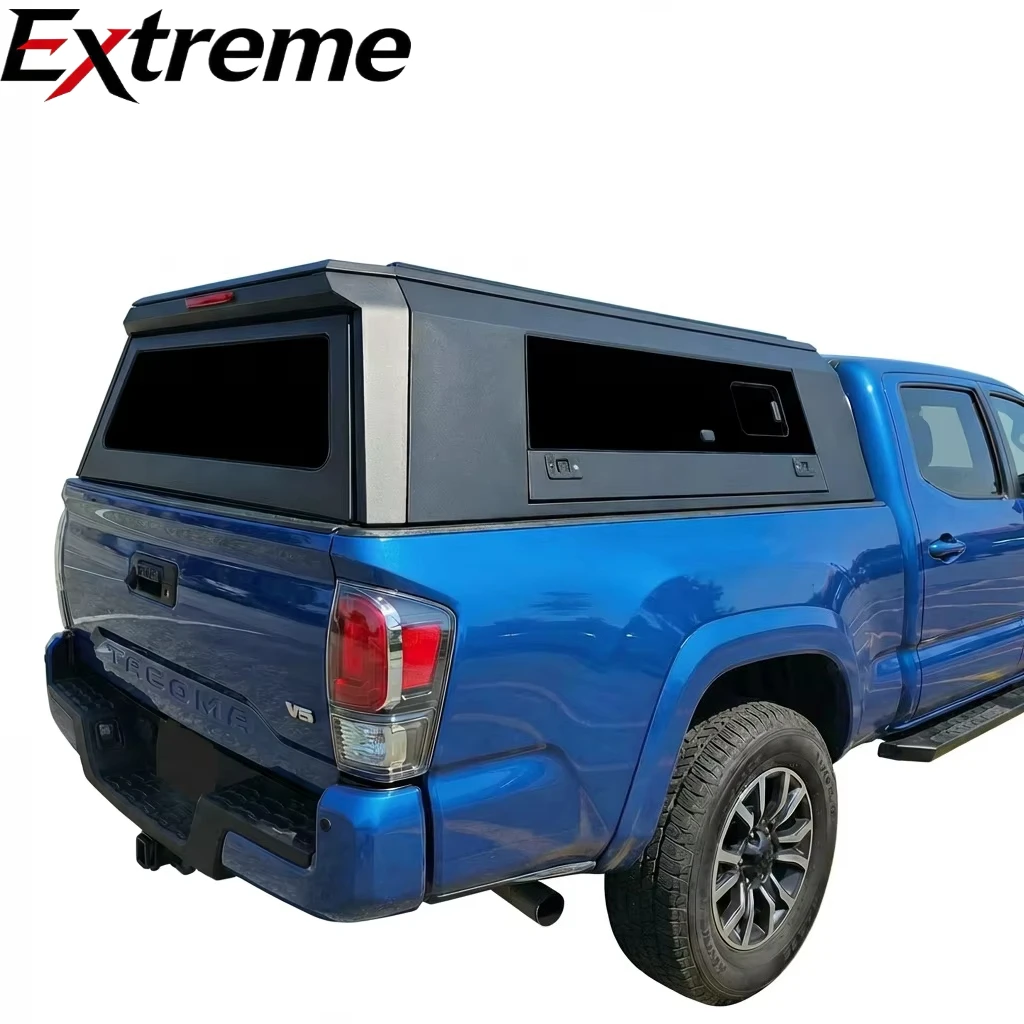Pickup Truck Hard Top Canopy  Exterior 4x4 Truck Topper Truck Bed Cover for Ford F150 Toyota  Tacoma Tundra Dodge Ram 1500