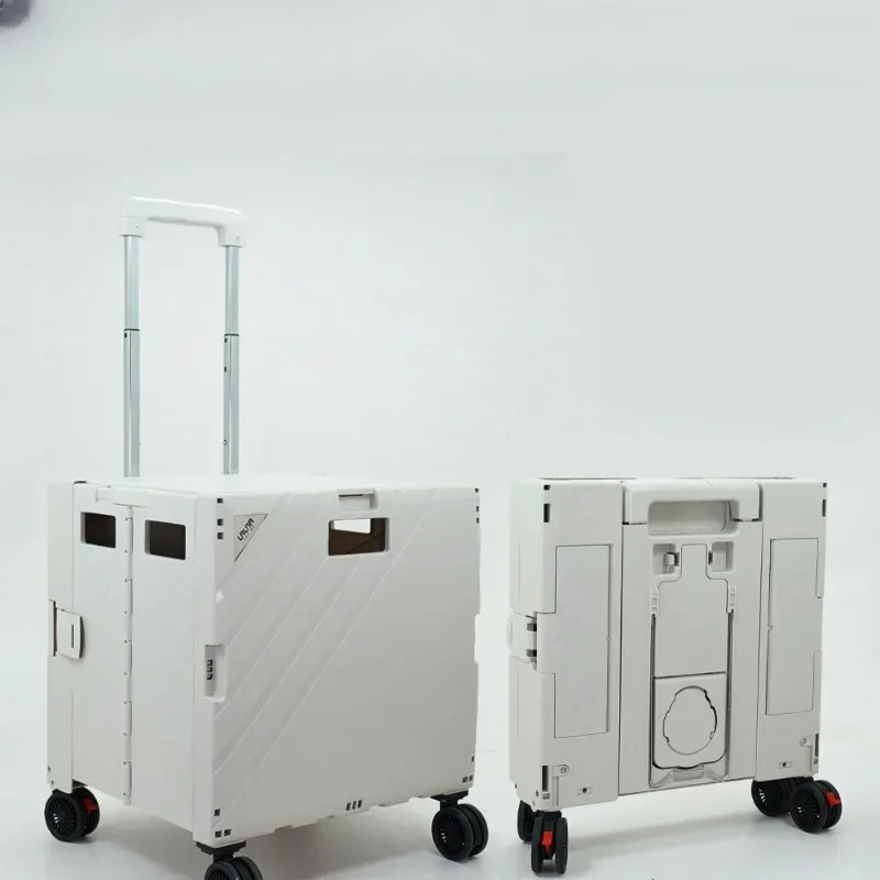 Outdoor Camping Portable Cart Foldable Picnic Camp Cart Shopping Storage and Organization of Vehicles Placed in The Trunk Tools
