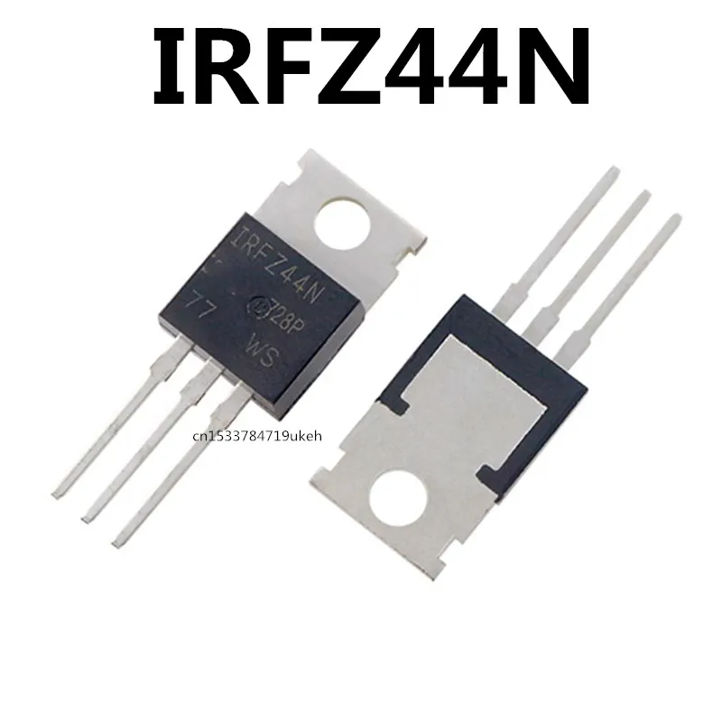 5PCS/ IRFZ44 IRFZ44N 49A/55V  FET TO-220