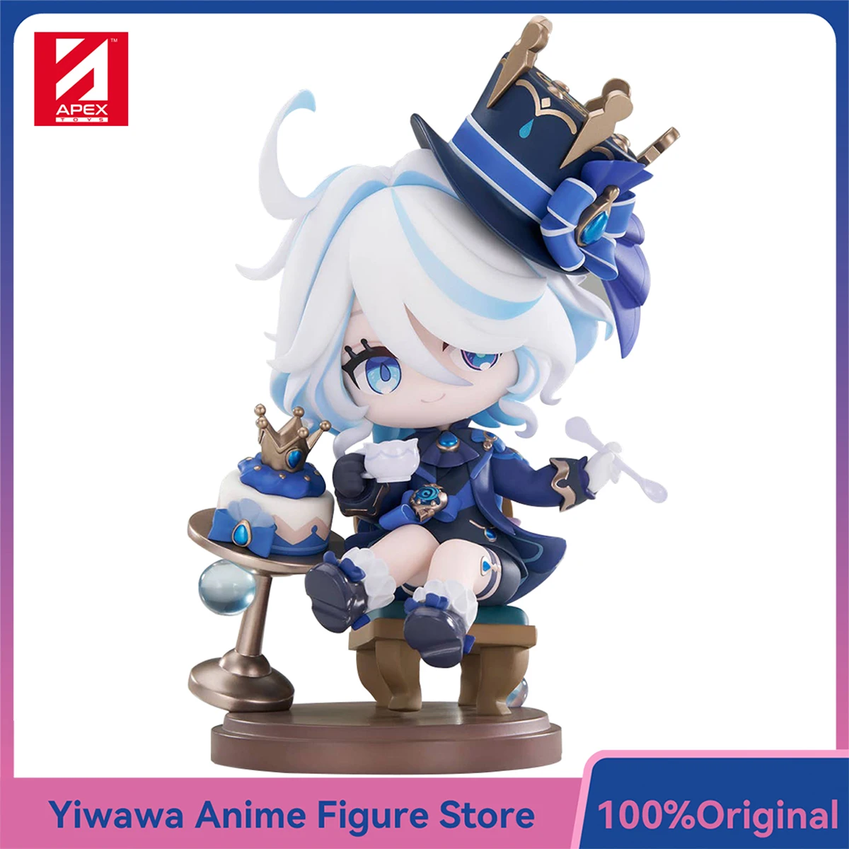 

Apex-Toys Genshin Impact: Furina Amai Gogo no Sanbika Chibi Chara Figure 13cm Anime Figure Model Ornament Toy Kawaii Doll