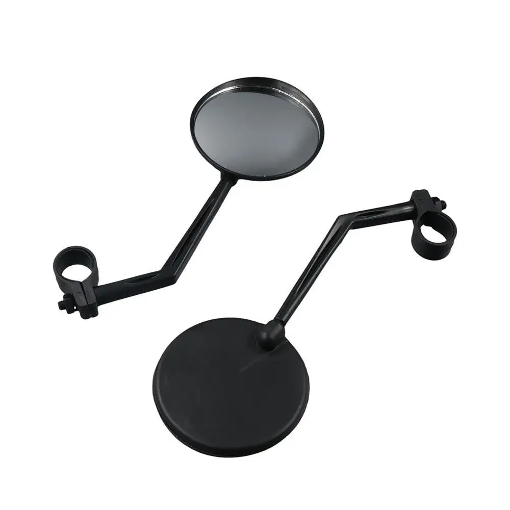 Flexible Handlebar Glass Bike Bicycle Rearview Convex Mirrors Rear View