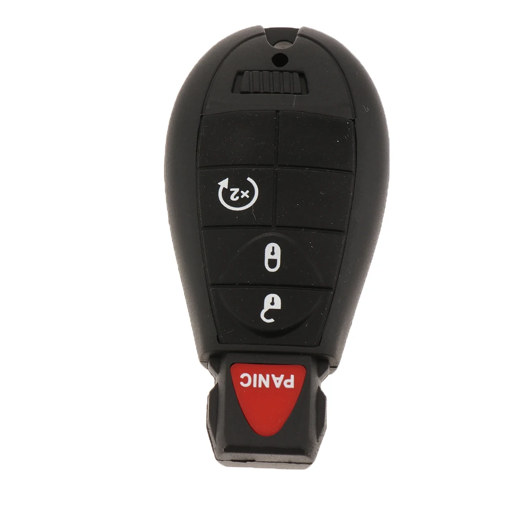 Key Fob, Keyless Entry Remote 4 Button Replacement for 1500 2500 3500 Durability