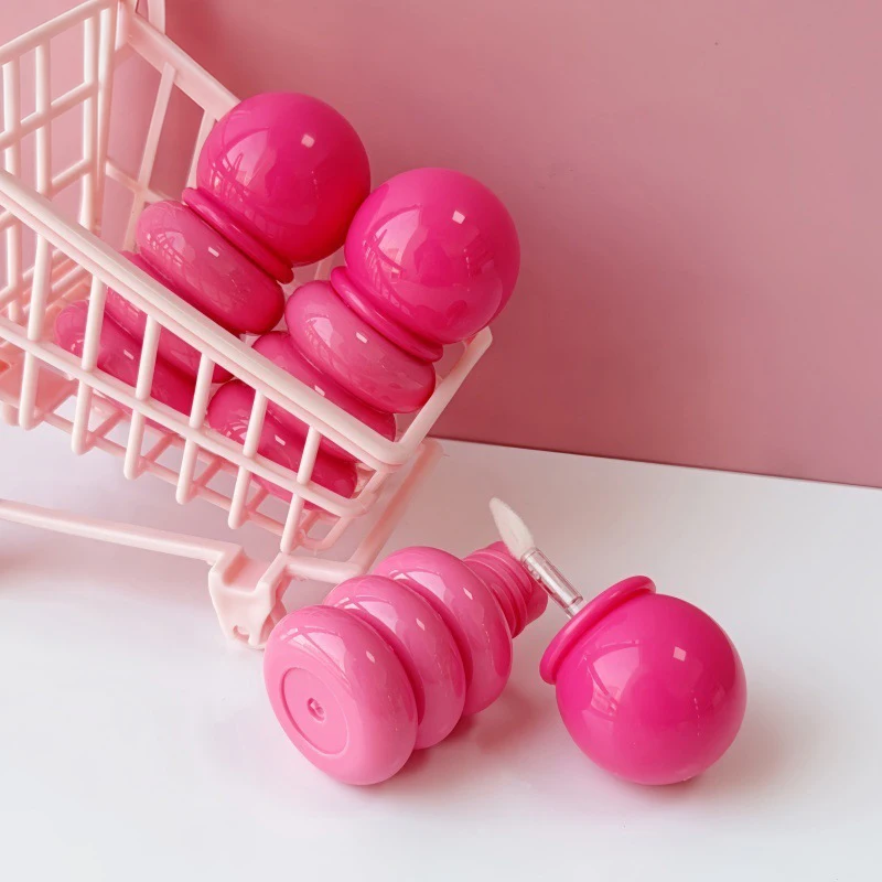 1 pz 3/3.5 ml vuoto trasparente lip gloss tubi di plastica balsamo per le labbra tubo rossetto campione contenitore cosmetico contenitore per trucco