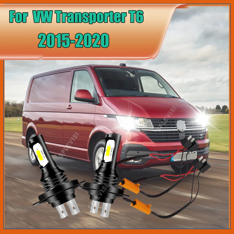 

Wireless H7 Canbus Headlight High Power Car LED Light Bulbs For VW Volkswagen Transporter T6 2015 2016 2017 2018 2019 2020