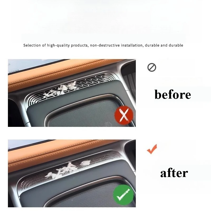 For Xpeng G9 2022-2025 Out of Trend Protective Cover Dashboard Central Control Out of Trend Air Conditioner Port Interior Tools