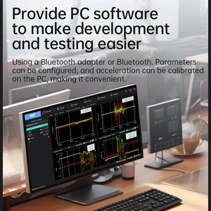 WitMotion WT9011DCL Bluetooth 5.0 Acelerômetro Giroscópio Sensor de Ângulo Bússola Eletrônica Magnetomômetro Inclinômetro para Arduino 10 principais vendas magnetômetro - №3