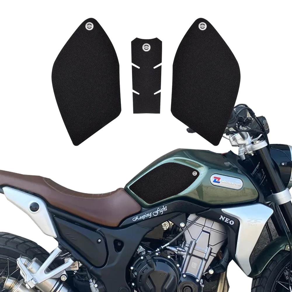 BIKE GP Non Slip Sticker Decal Scratch Resistant Fuel Tank Pad Protector Case For COLOVE 500f 400f Motorcycle Accessories 2022