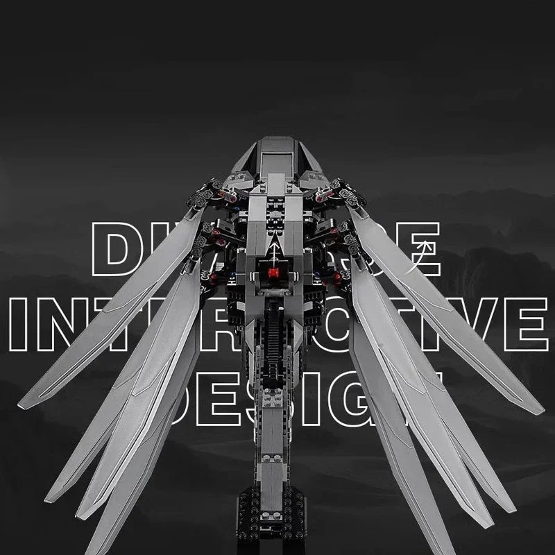 1369 قطعة من مكعبات بناء نموذج Dune Atreides Royal Ornithopter متوافقة مع 10327 ألعاب طائرات إبداعية لهدايا الأطفال