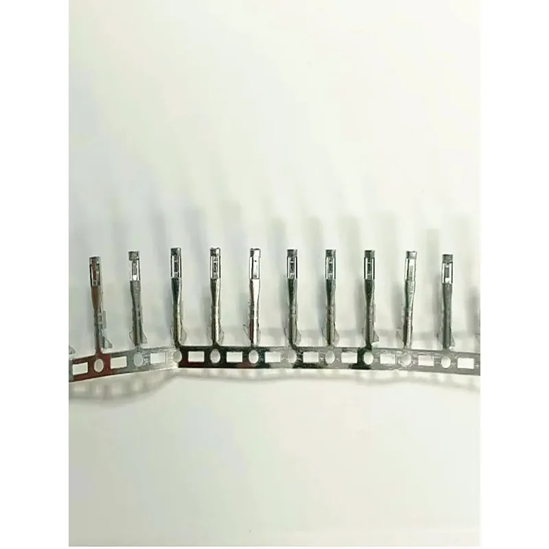 Conector Terminal Dupont Jumper, Metal Crimp Pin, 2,54mm, 100pcs