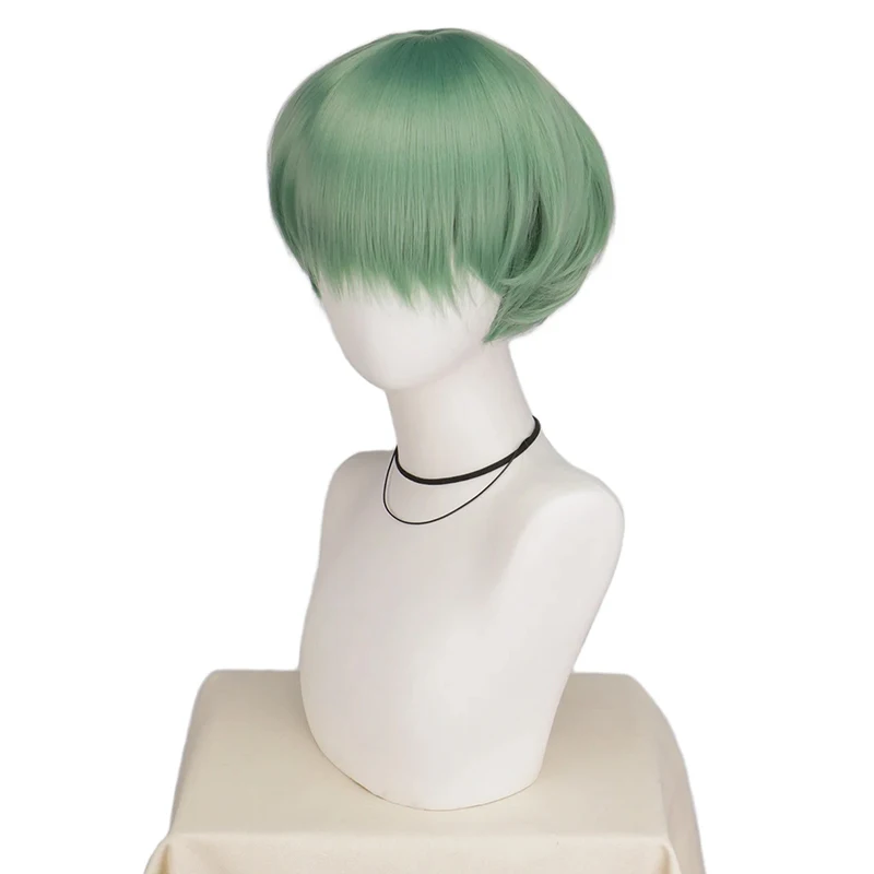 Neue Saja Jungen Baby Cosplay Perücke KPop Dämon Jäger Synthetische Kurze Perücke Männer Frauen Halloween Party Karneval Requisiten ﻿