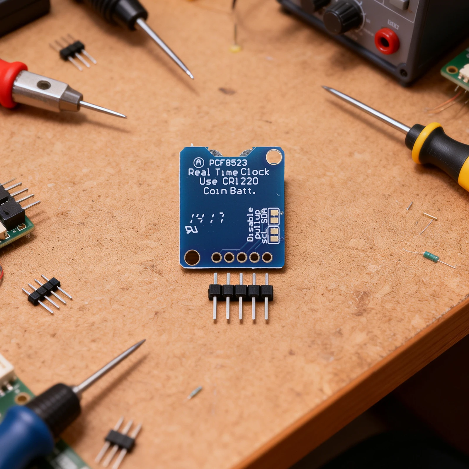 PCF8523 Clock Timer Memory Module High Precision 3.3V/5V for Data Recording Clock Construction Timers Alert