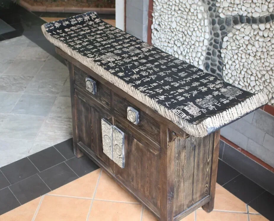 

Solid Wood Entrance Furniture Cabinet Cocked Head Decor Storage Solution for Entrances