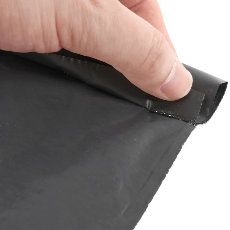 Courier Bags 100Pcs Black Storage Bag Plastic Poly Shipping Bag Envelope Mailing Bags Self Adhesive Seal Plastic Pouch