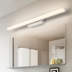 Indoor Decoration LED Wall Light 9W 12W Acrylic Lampshade Bathroom Bedroom Dressing Table Lamp Vanity Mirror Lights AC85-265V