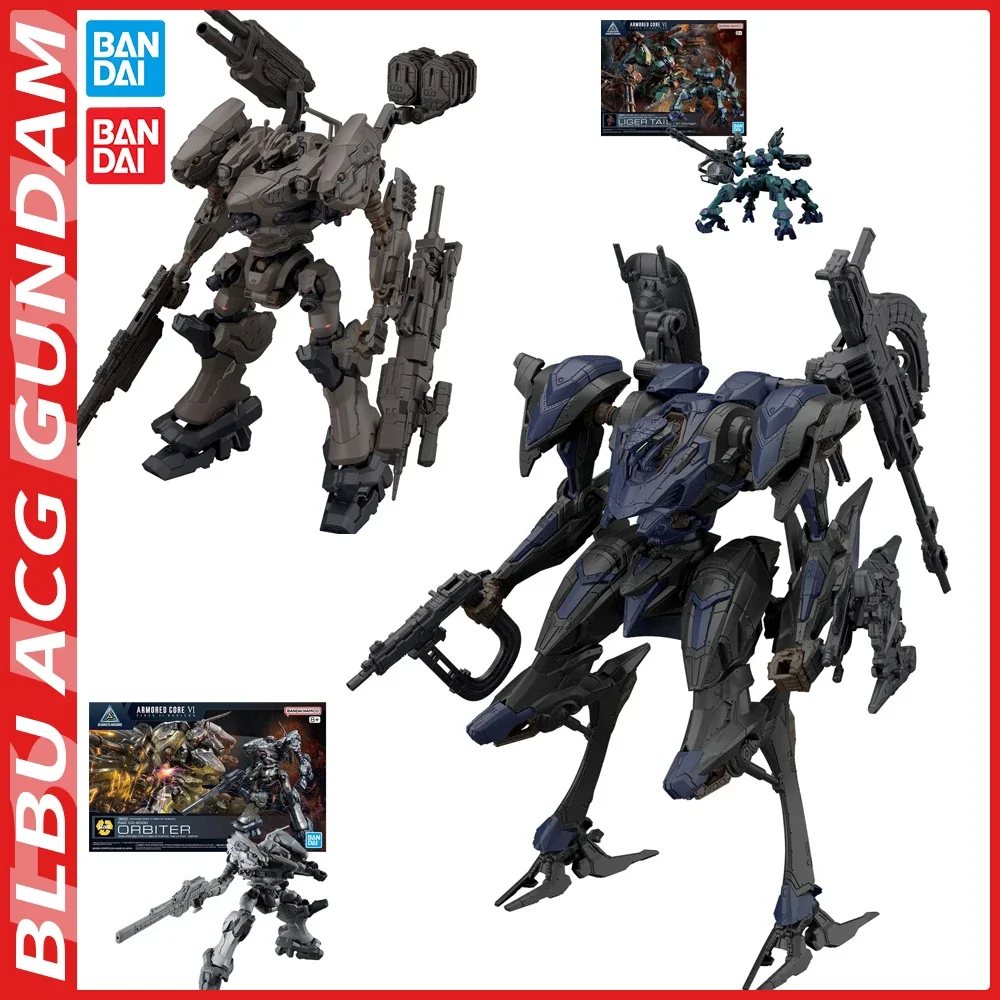 

BLBU ACG Bandai 30MM ARMORED CORE VI NIGHTFALL STEEL HAZE BD-011 MELANDER Liger Tail CC-2000 ORBITER Anime Figure Assembly Model