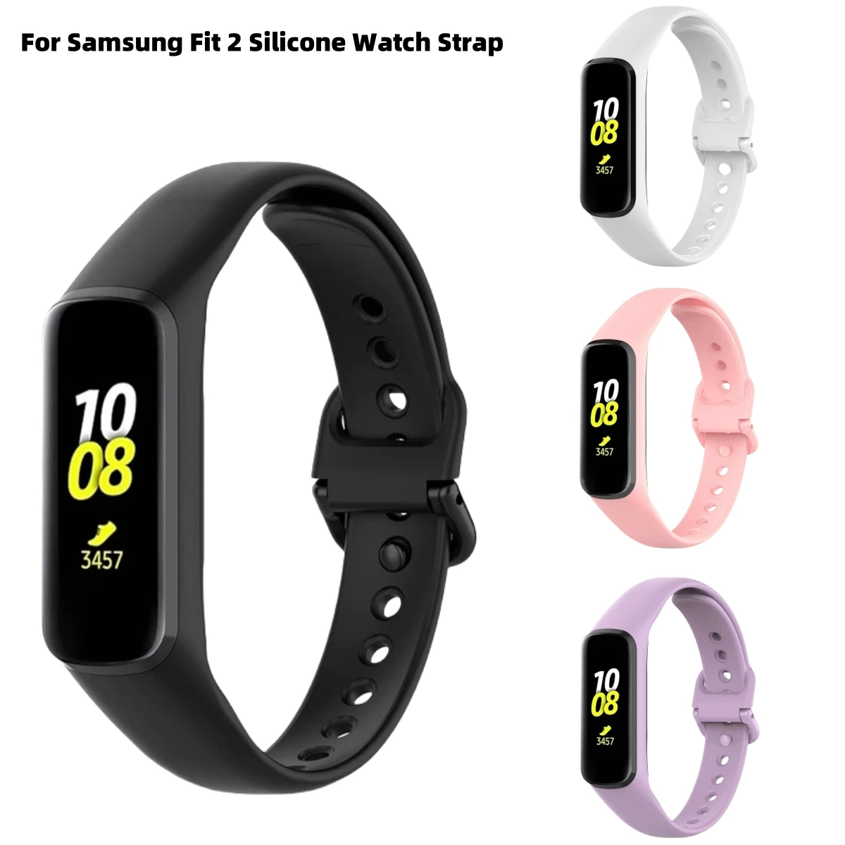 Correa para Samsung Galaxy Fit2 SM-R220 pulseras de silicona para Galaxy Fit2 SM-R220 accesorios de pulsera de repuesto súper ligeros