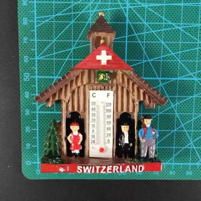 3D Refrigerator Magnet for Home Decoration, European, Luzern, Switzerland, Tourism, Landscape, Souvenir, Travel Souvenir
