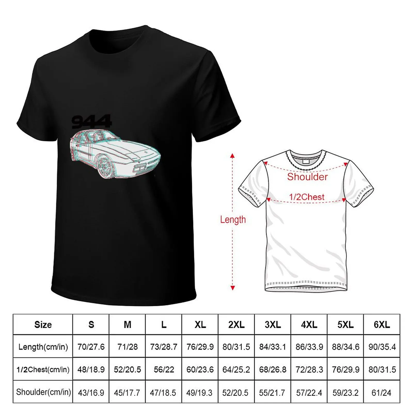 944 GLITCH T-Shirt Gym Wear Breathable Short Sleeve Tee