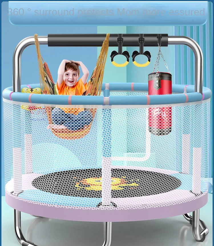 Household Children's Indoor Trampoline Adult Baby Family Small Trampoline Children Trampoline Toys