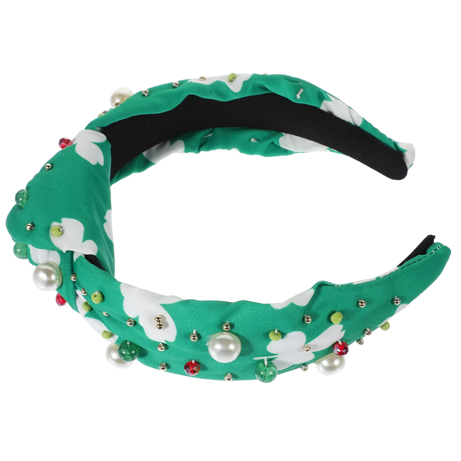 

Patrick Hairband Green Shamrock Headband Lightweight Comfortable Holiday Party Decoration Shamrock Headband