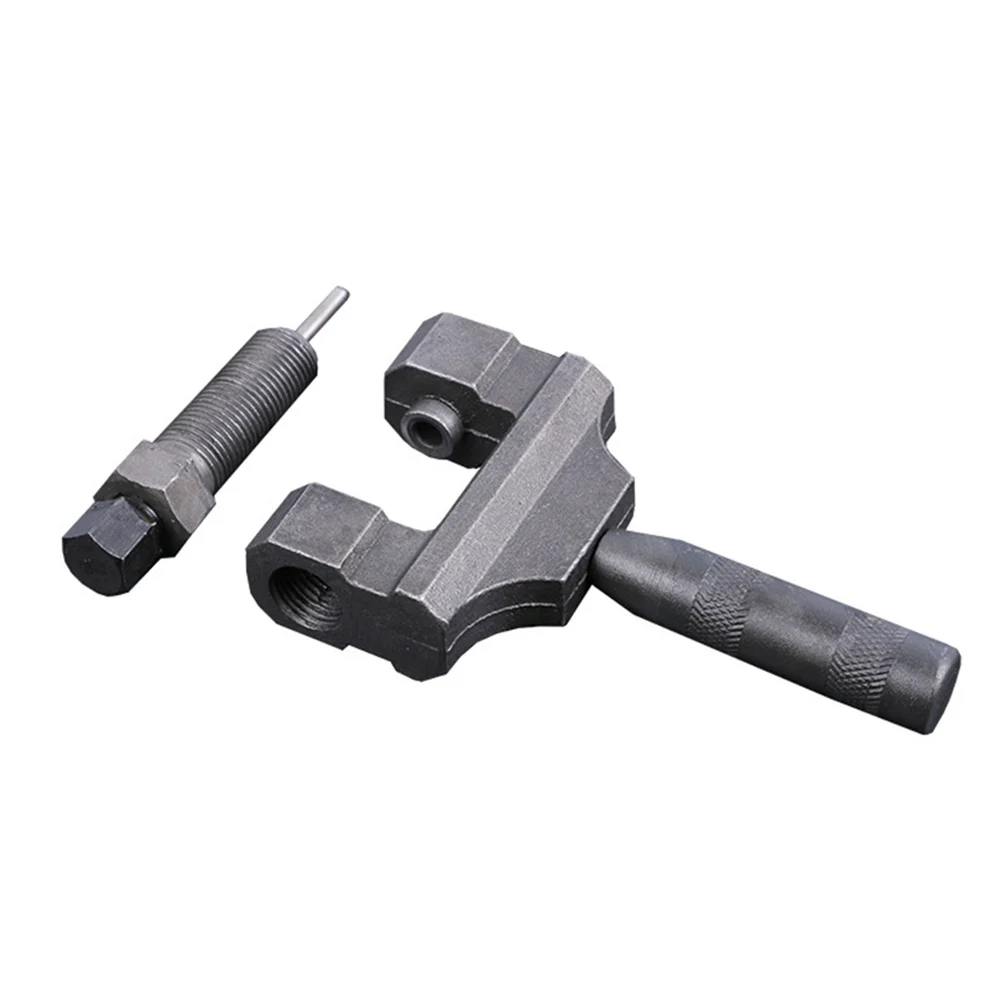

Heavy Duty Chain Rivet Tool Motorcycle Link Breaker Splitter Extractor Car Compatible Strong Build Reduced Wear on Tips Grey