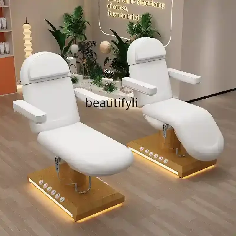 Electric beauty bed Beauty salon Micro plastic surgery bed Embroidery massage  Multifunctional bed