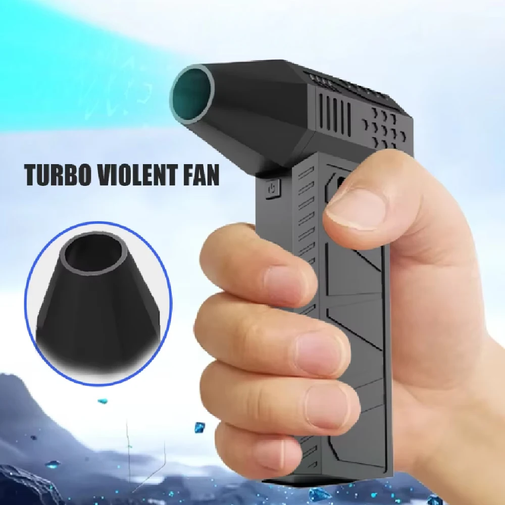 

130000 об/мин турбовентилятор высокой мощности струйный вентилятор бесщеточный двигатель бесконечное регулирование скорости пылеочиститель инструмент для очистки воздушная тряпка воздуходувка