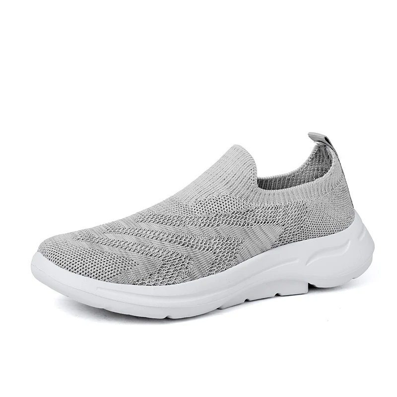

Women's lightweight new comfortable breathable casual mesh soft bottom knitting solid color walking sports plus size 35-43