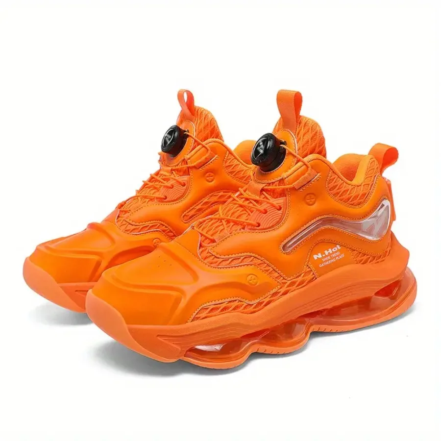 

Men's Casual Sports Shoes Outdoor Lightweight Trendy Air Cushion Rotating Buckle Multi-Color