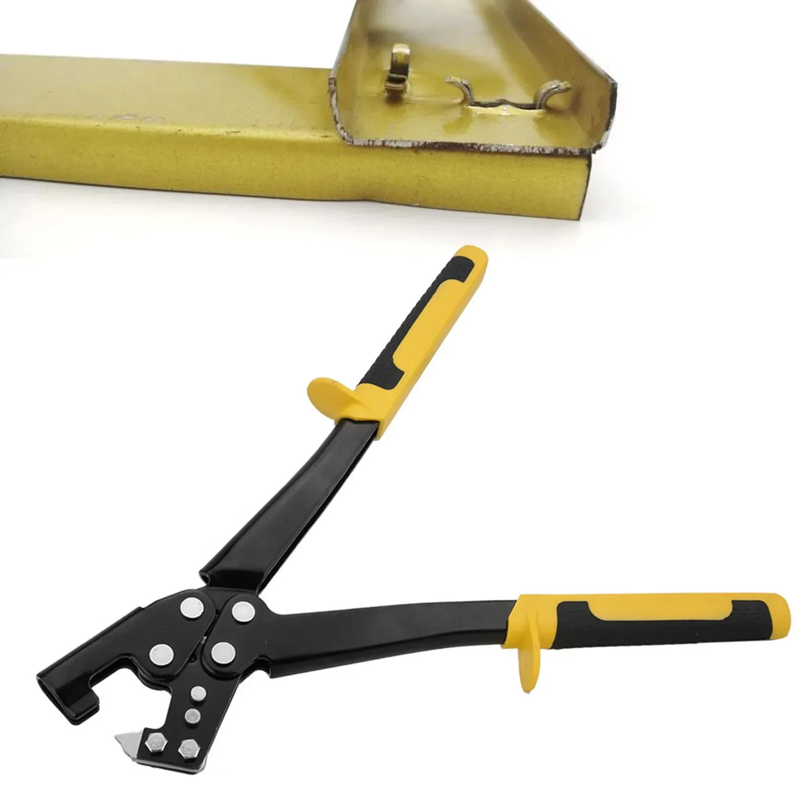 Light Steel Keel Fixed Punching Pliers Handle Stud Crimper for Decoration Ceiling