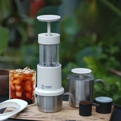 Manual Portable Coffee Machine Hand Press Coffee Machine Portable Household Small Coffee Powder Capsules Use